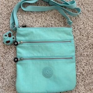 Kipling Teal Crossbody Bag - Lightweight Everyday Shoulder Bag